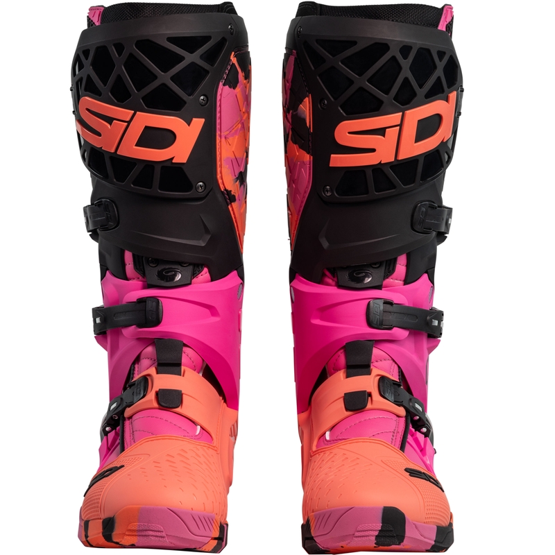 SiDi Crossair X Messy coral motociklininko batai