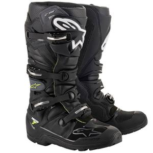 Alpinestars Tech 7 Enduro Drystar Black-Grey-Fluo Yellow motociklininko batai