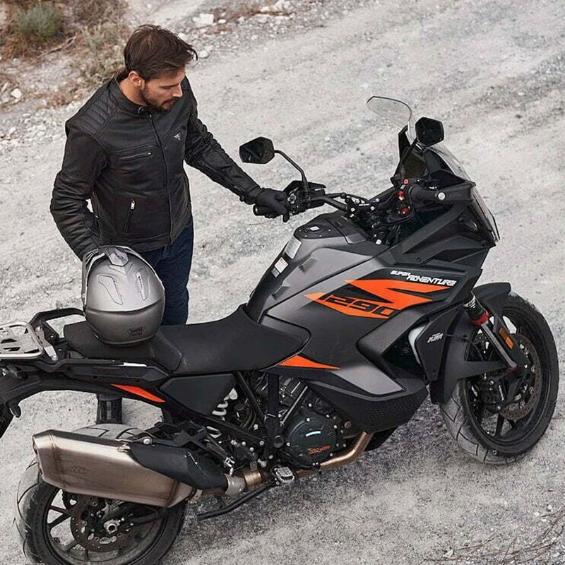 Motociklininko striukė Shima Winchester 2.0 juoda