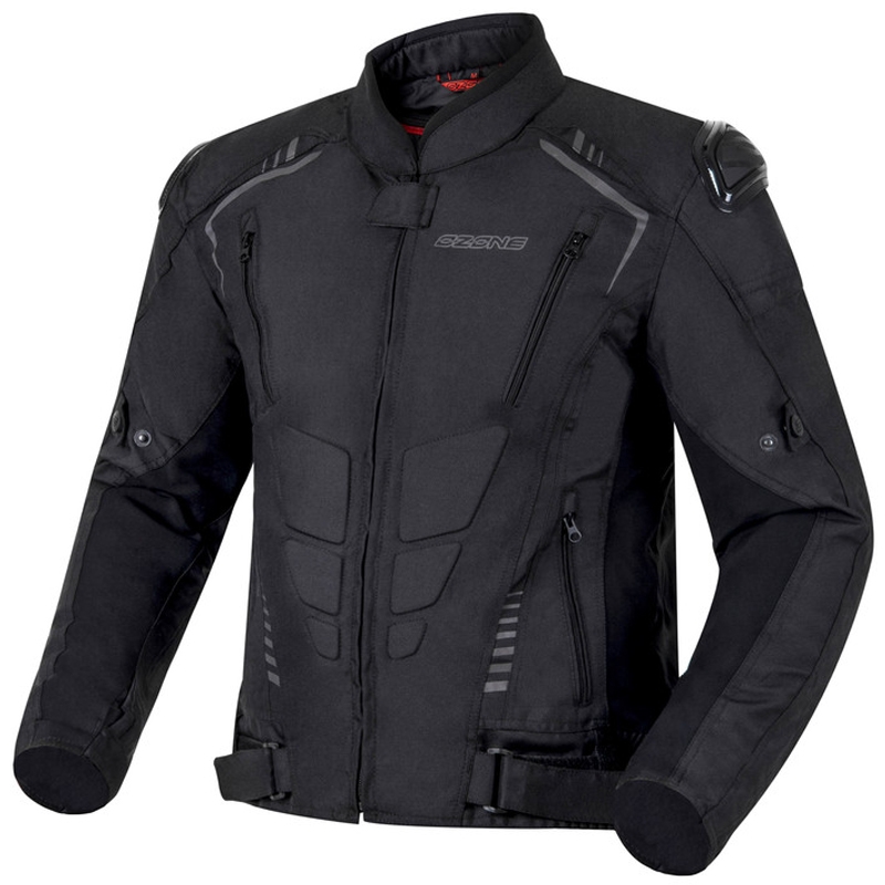 Ozone Pulse juodai pilka motociklininko striukė