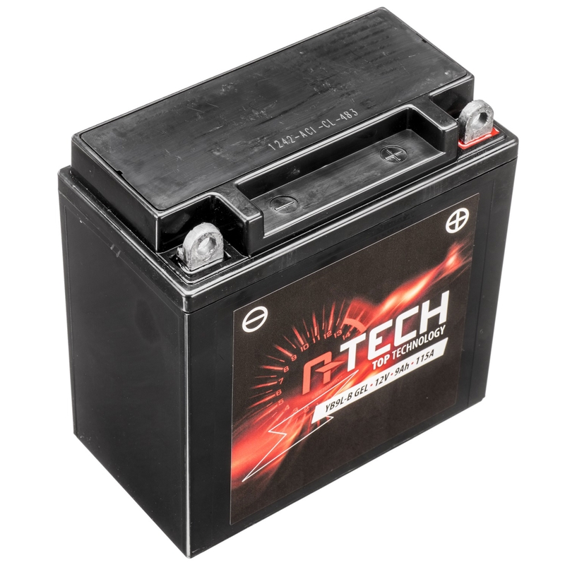 Gelinis akumuliatorius A-TECH 12V, YB9L-B, 9Ah, 115A, be priežiūros