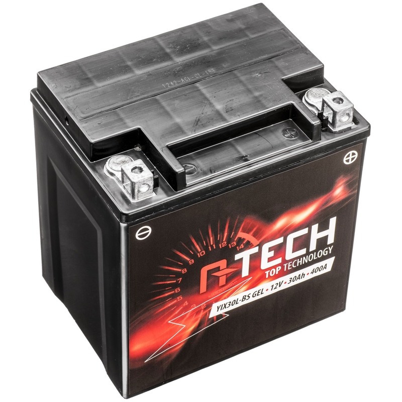 Gelinis akumuliatorius A-TECH 12V, YIX30L-BS, 12V, 30Ah, 400A, be priežiūros