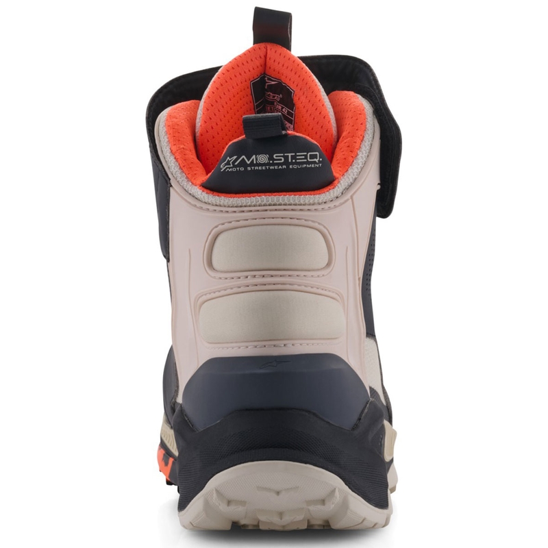 "Alpinestars Speedstreet" juodi-mandeliniai-oranžiniai motociklininko batai