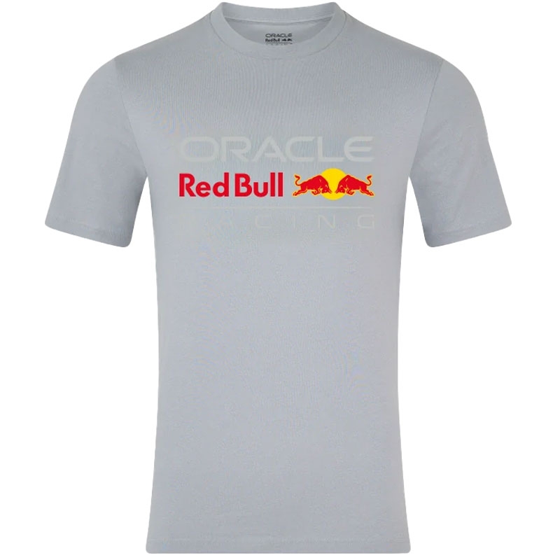 Marškinėliai Oracle Red Bull Racing Core grey