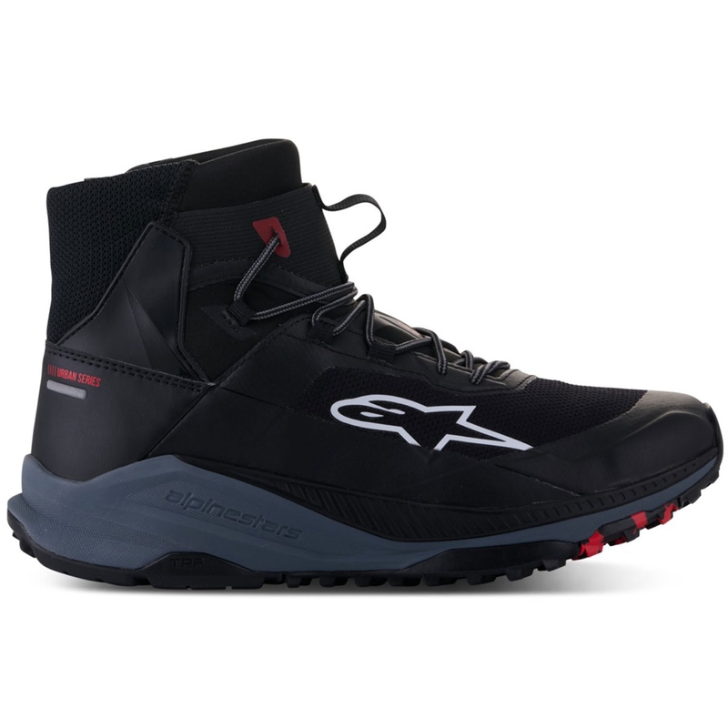 "Alpinestars Speedforce XR" juodai-raudonai-pilki motociklininko batai