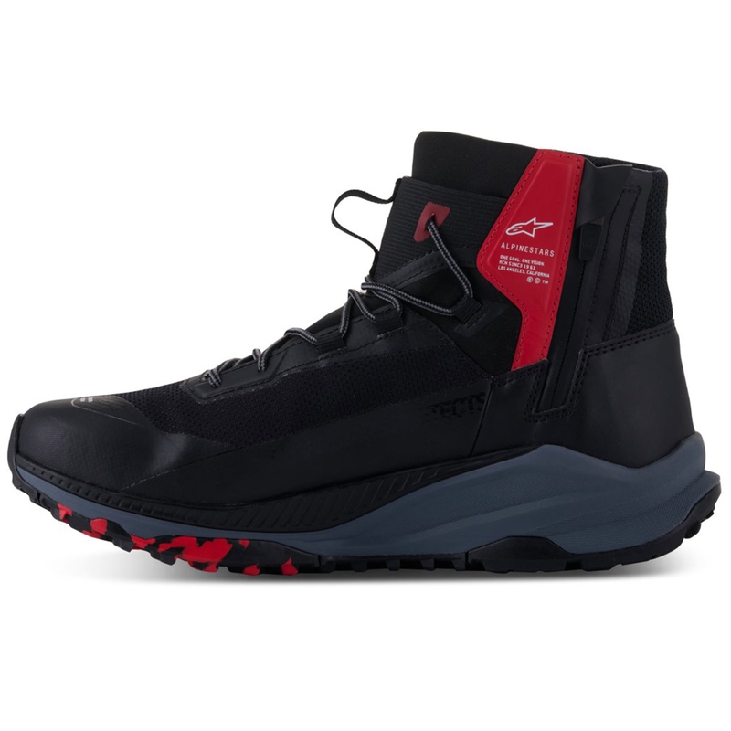 "Alpinestars Speedforce XR" juodai-raudonai-pilki motociklininko batai