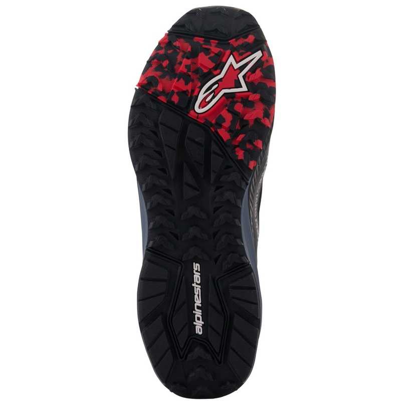 "Alpinestars Speedforce XR" juodai-raudonai-pilki motociklininko batai