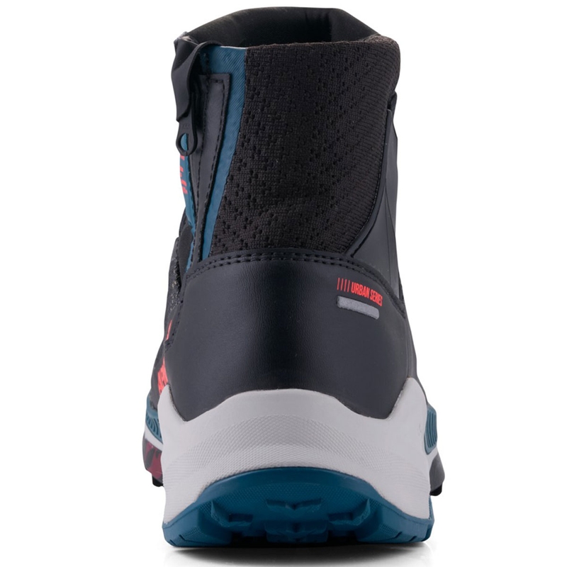 "Alpinestars Speedforce XR" juodai-mėlynai-žaliai-pilki motociklininko batai