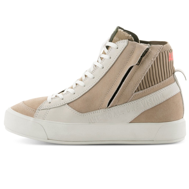 "Alpinestars Stella Stated Podium" moteriški motociklininko batai baltos ir šviesiai pilkos spalvos