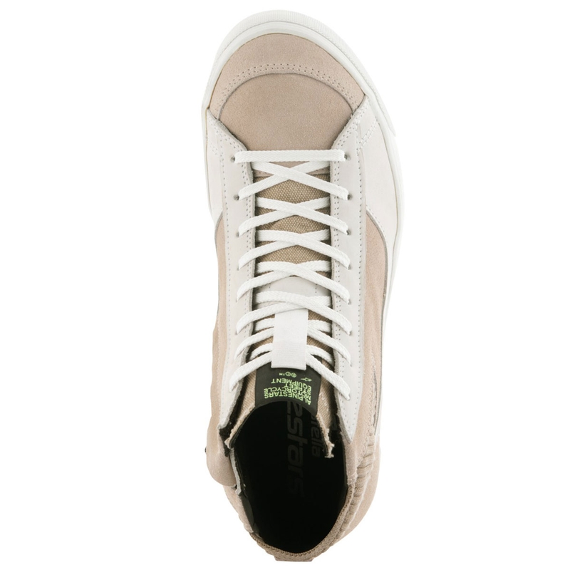 "Alpinestars Stella Stated Podium" moteriški motociklininko batai baltos ir šviesiai pilkos spalvos