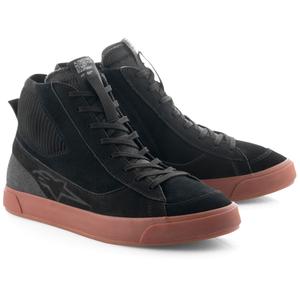 "Alpinestars Stated" juodi guminiai motociklininko batai