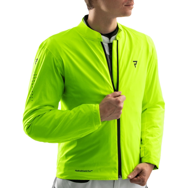 Rebelhorn Borg II juoda-pilka-fluo geltona motociklininko striukė
