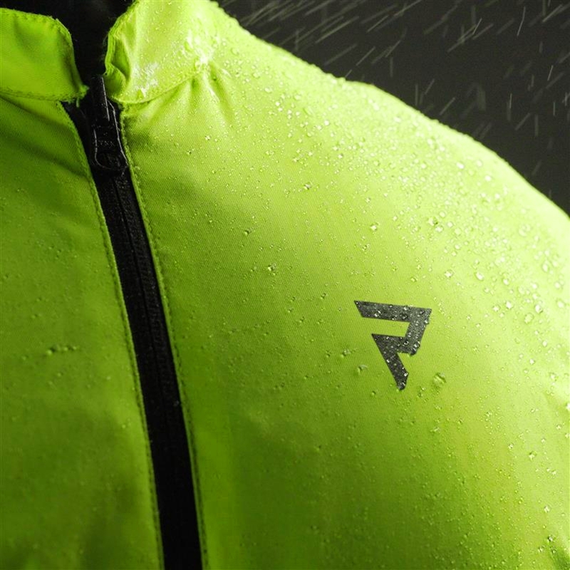Rebelhorn Borg II juoda-pilka-fluo geltona motociklininko striukė
