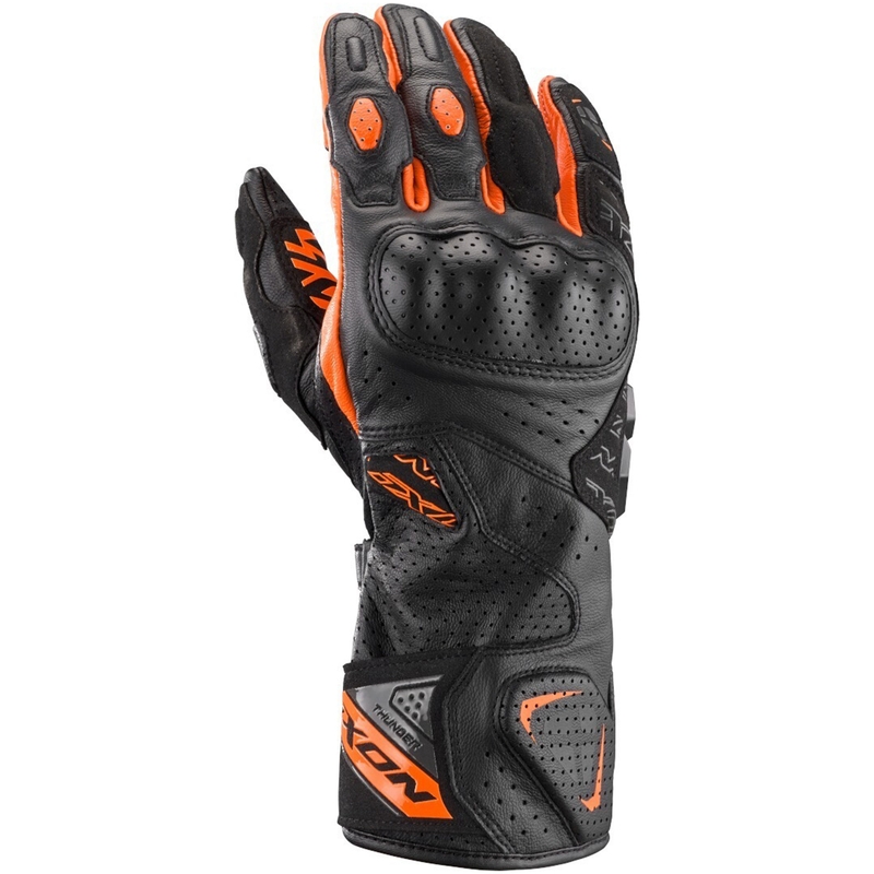Motociklininko pirštinės IXON Thunder Air black-anthracite-orange