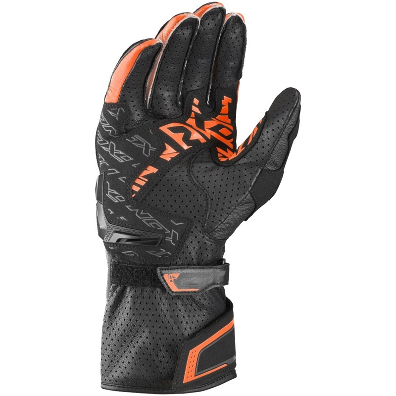 Motociklininko pirštinės IXON Thunder Air black-anthracite-orange