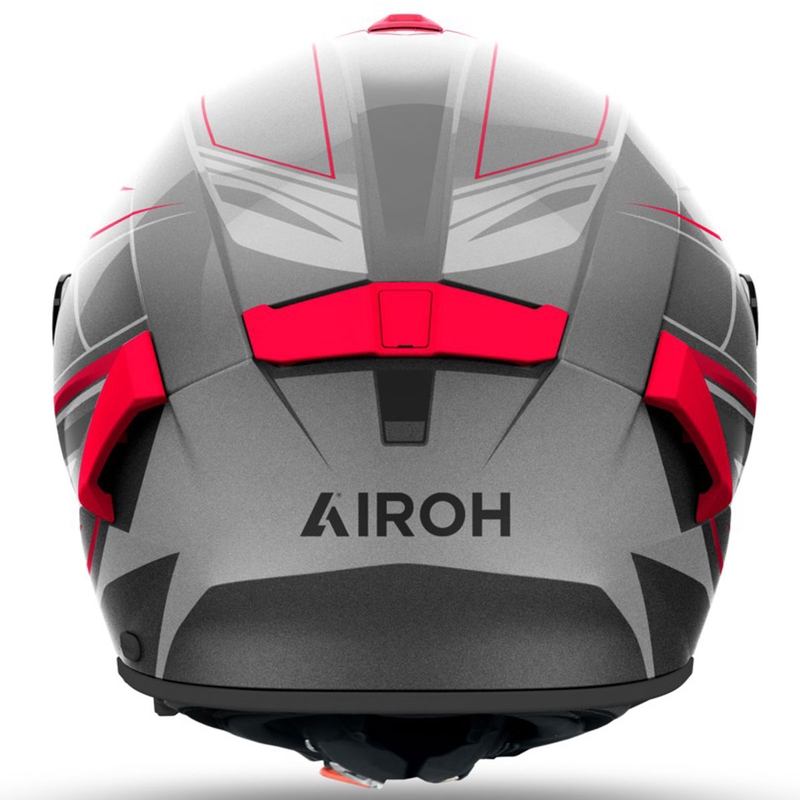 Integruotas motociklininko šalmas Airoh SPARK 2 Shadow blizgus raudonas