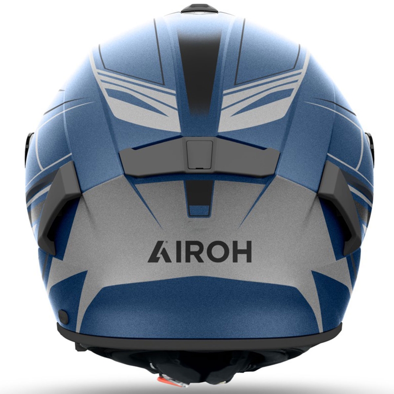 Integruotas motociklininko šalmas Airoh SPARK 2 Shadow matinės mėlynos spalvos