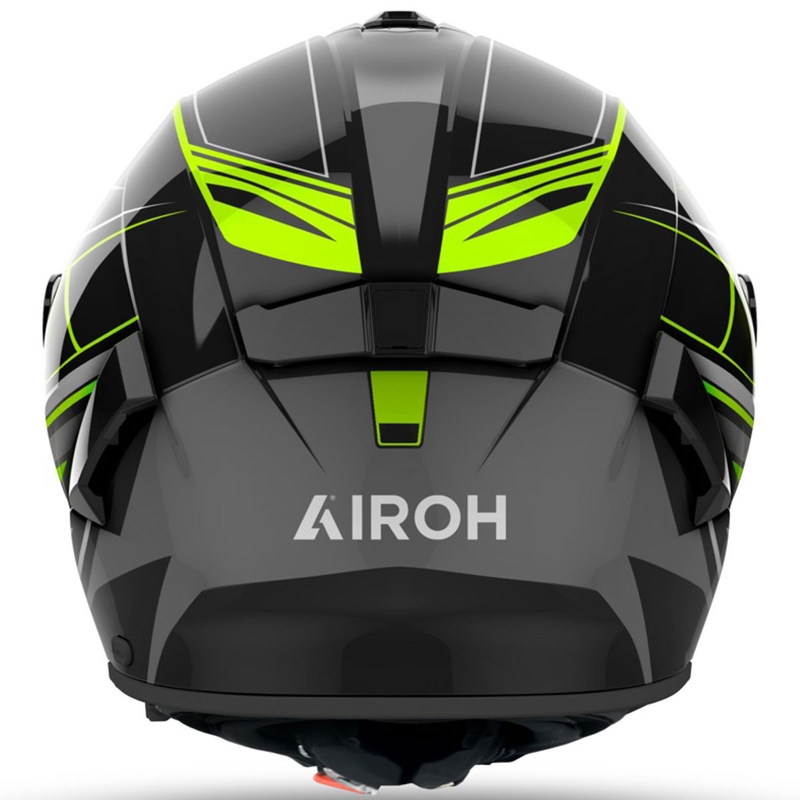 Integruotas motociklininko šalmas Airoh SPARK 2 Shadow glossy yellow