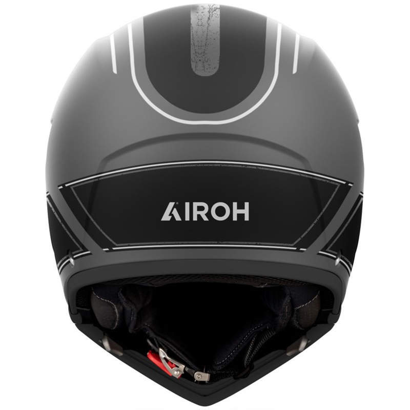 Modulinis motociklininko šalmas "Airoh J110 Raster Matte Black