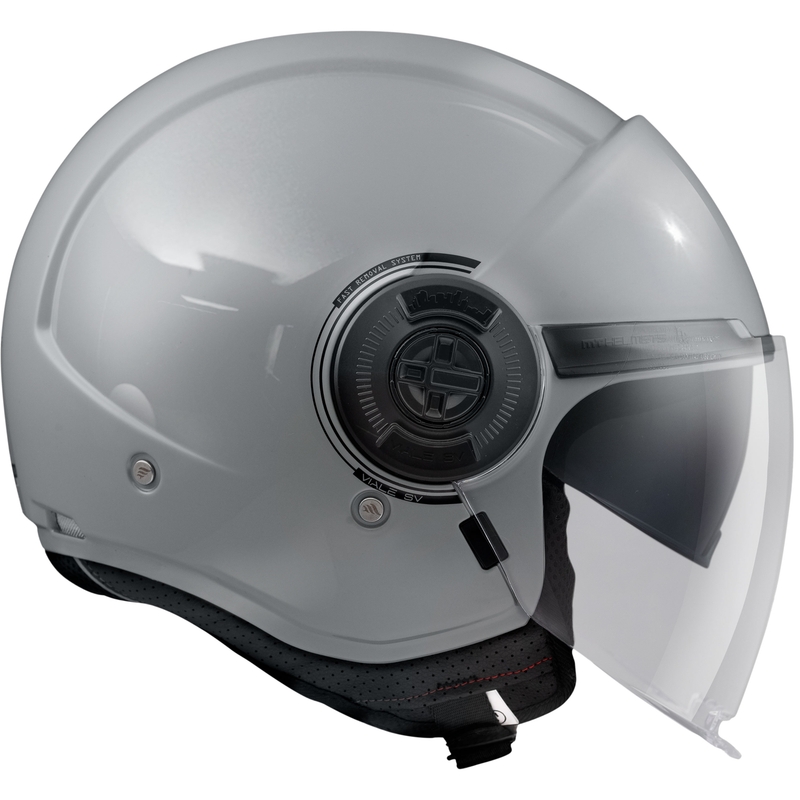 Atviras motociklininko šalmas MT Viale SV S Solid Grey Gloss