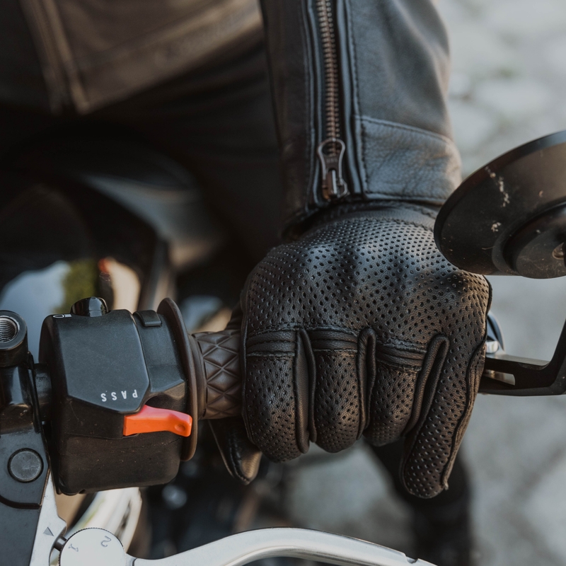 Motociklininko pirštinės Ozone Stick Custom II black