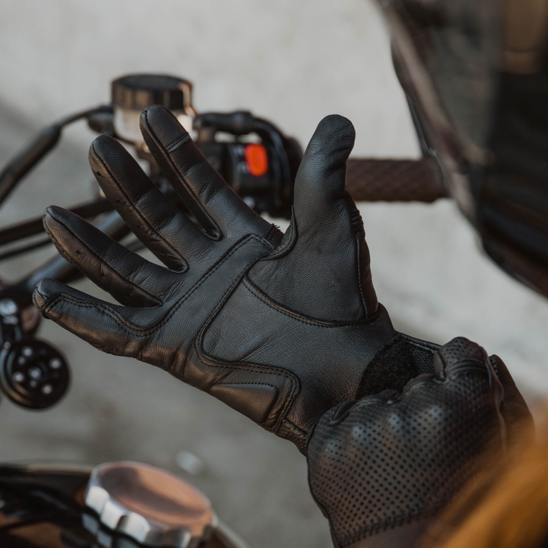 Motociklininko pirštinės Ozone Stick Custom II black