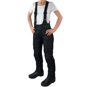 Vaikiškos motociklininko kelnės Roleff Kodra juodos spalvos