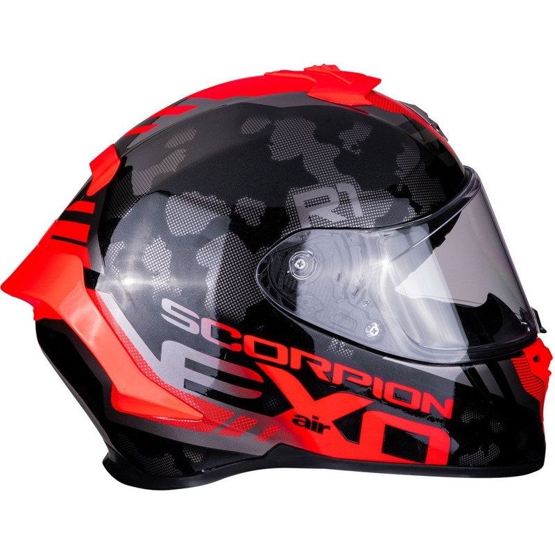Integrální přilba Scorpion EXO-R1 Air Ogi černo-červená