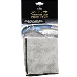 "Dr. Wack All in One" mikropluošto šluostė stiklui ir interjerui pilka