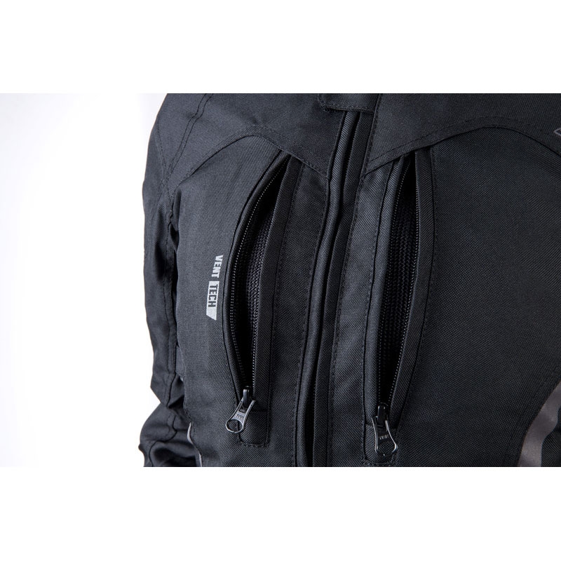 Ozone Delta IV Moteriška motociklininko striukė Black