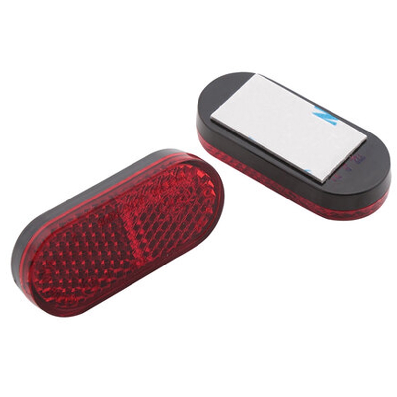 Universalus atšvaitas "Highsider Smart" su lipnia plėvele 50x22 mm raudonas