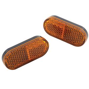 Universalus atšvaitas "Highsider Smart" su lipnia plėvele 50x22 mm oranžinis