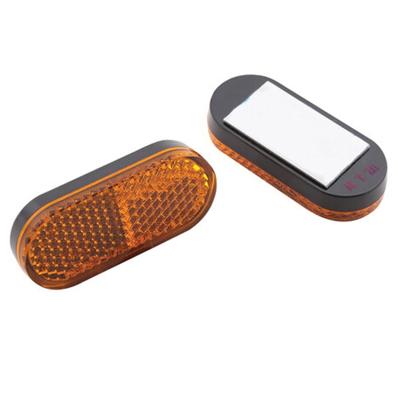 Universalus atšvaitas "Highsider Smart" su lipnia plėvele 50x22 mm oranžinis