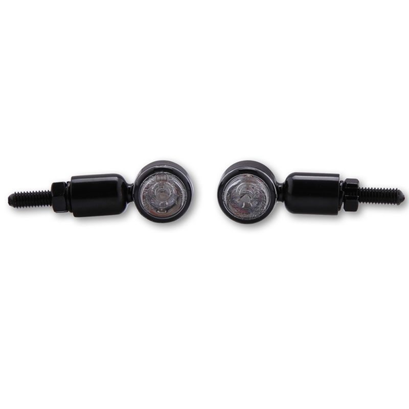 "Highsider Smart HI-Power LED" juodi motociklų mirksintys žibintai