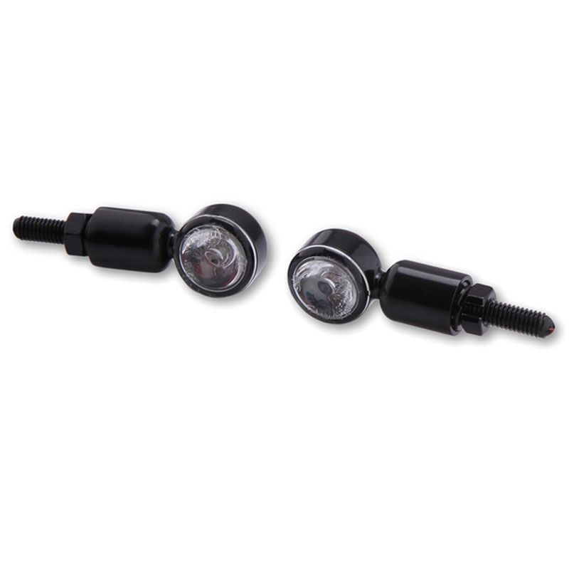 "Highsider Smart HI-Power LED" juodi motociklų mirksintys žibintai