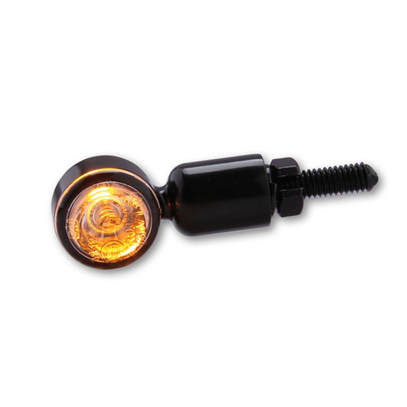 "Highsider Smart HI-Power LED" juodi motociklų mirksintys žibintai