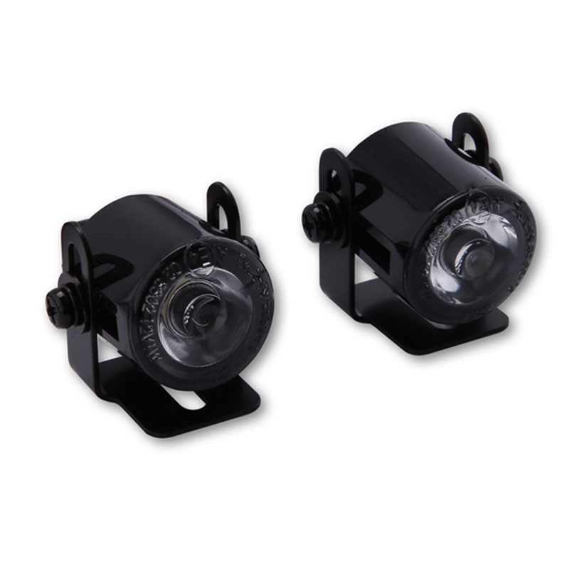 Stovėjimo šviesa "Highsider Smart LED" 24,7 mm apvali juoda
