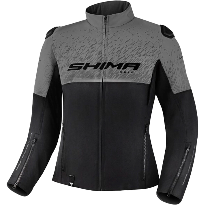 Moteriška motociklininko striukė Shima Drift black-grey