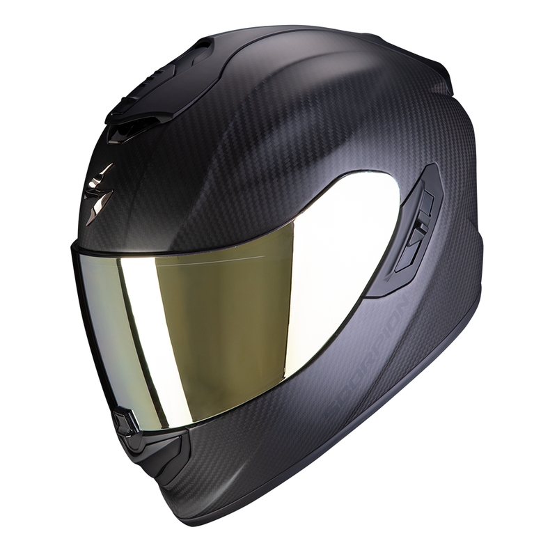 Integruotas motociklininko šalmas Scorpion EXO-1400 EVO II CARBON AIR juodas matinis - II klasė - II. kokybė