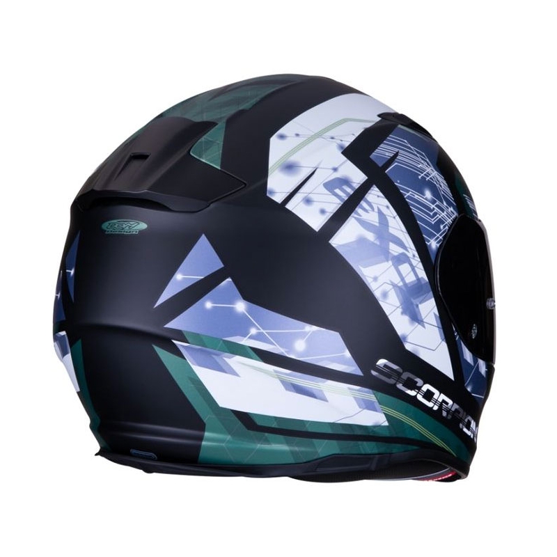 Integrální přilba Scorpion EXO-510 Air Clarus černo-stříbrná