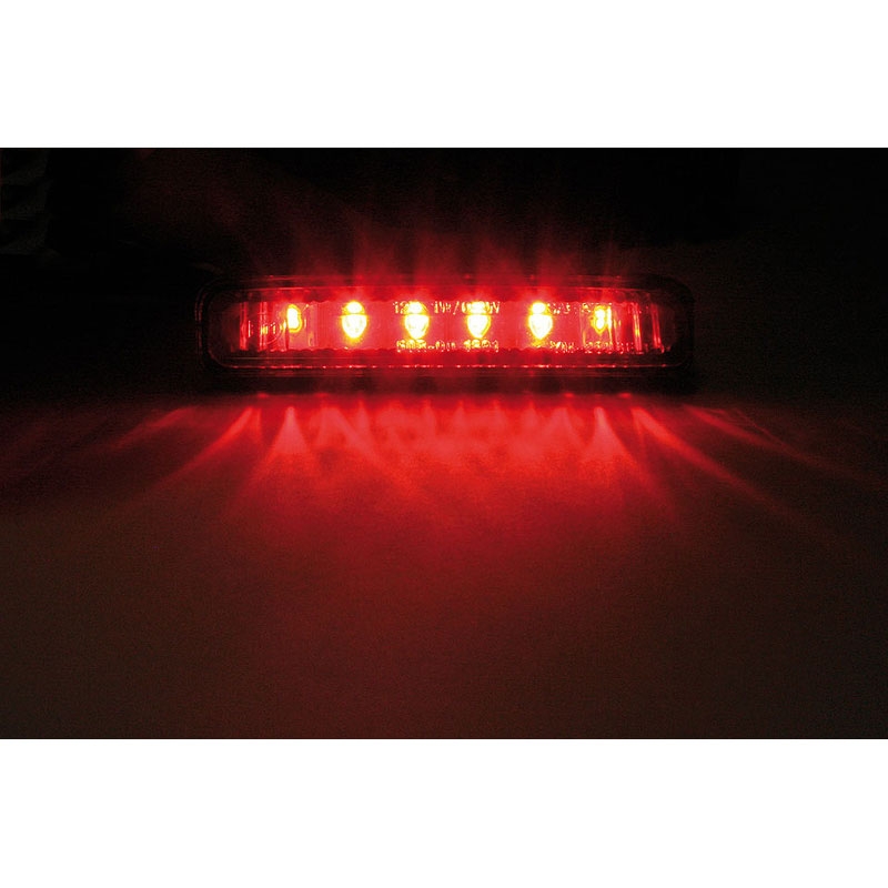 "Highsider Smart Mini LED" juodos ir dūmų spalvos galinis žibintas