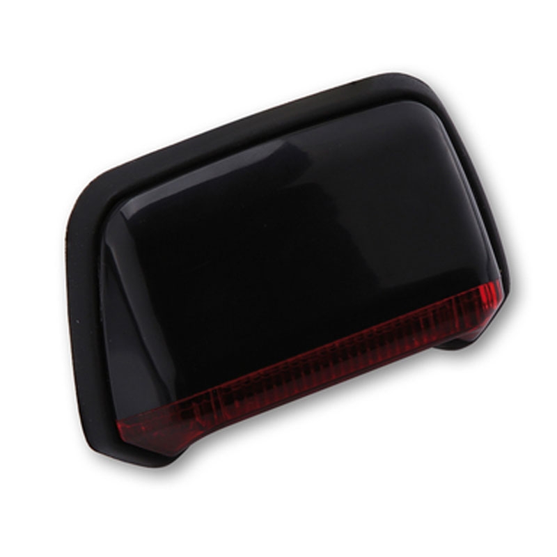 "Highsider Smart LED" galinis LED žibintas, skirtas montuoti ant sparno, juodai raudonas