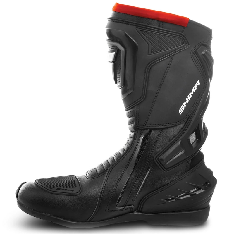 Motociklininko batai Shima RSX-6 juoda-fluo raudona