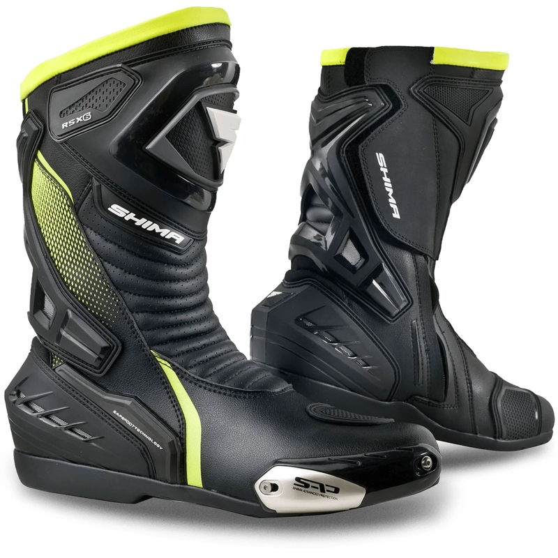 Motociklininko batai Shima RSX-6 fluo yellow
