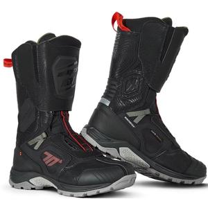 Motociklininko batai SEVENTY DEGREES SD-BA6 Stelvio High black-red-green