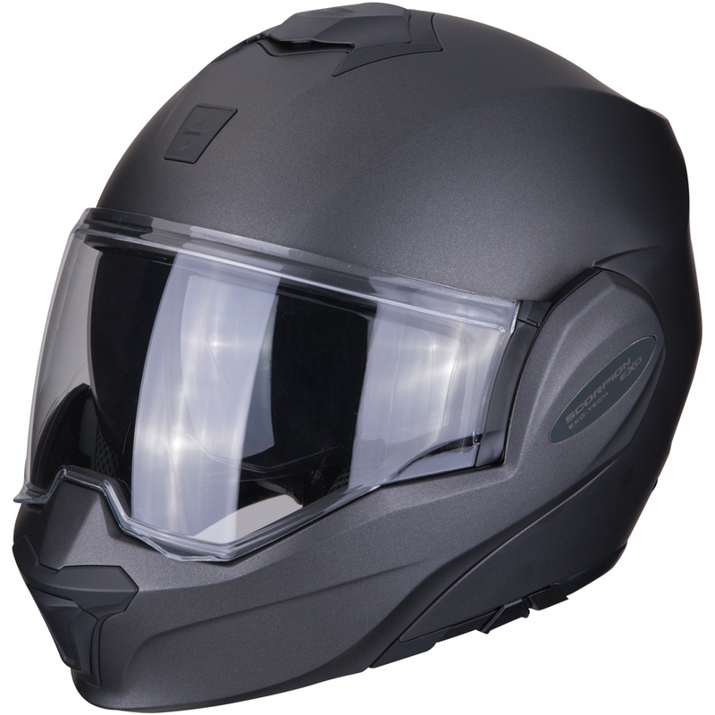 Překlápěcí přilba Scorpion EXO-TECH antracitová výprodej