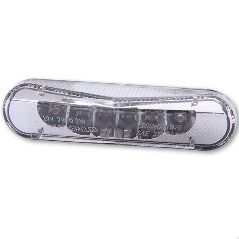 "Highsider Smart LED" skaidrus galinis motociklo žibintas