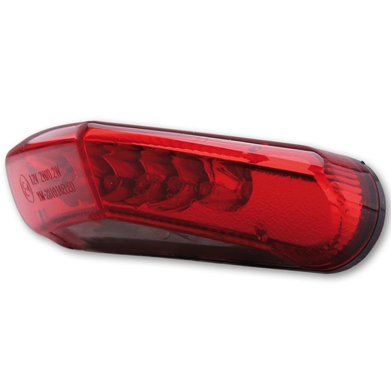 Galinis motociklo žibintas Highsider Smart LED raudonas