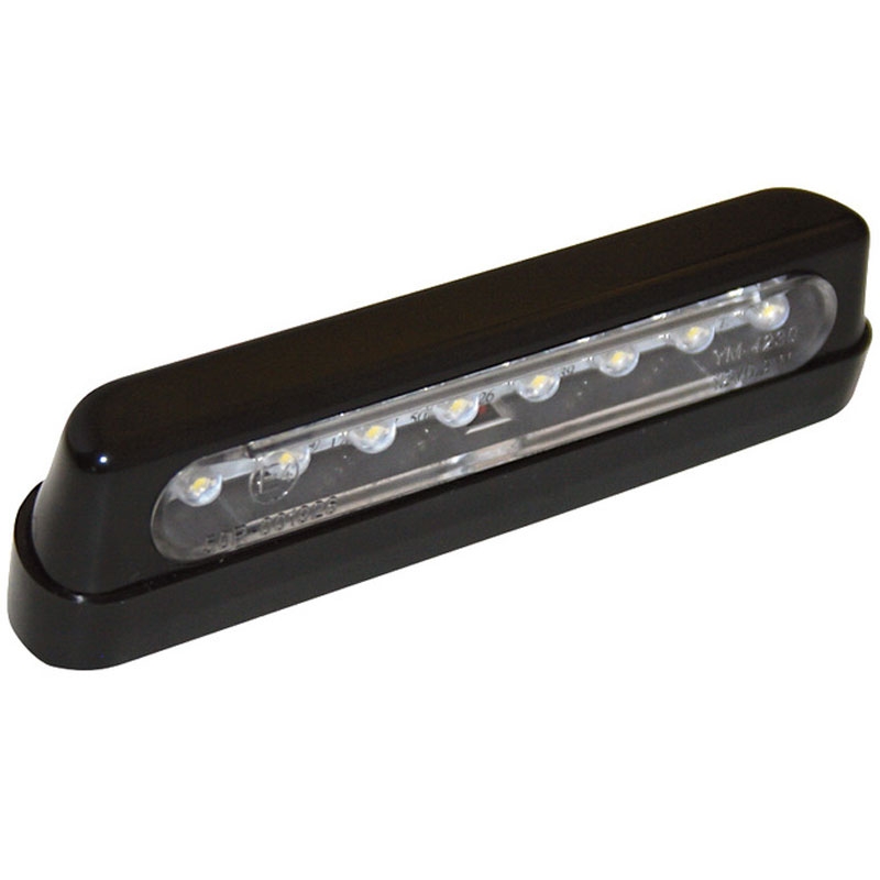 Numerio ženklo žibintas "Highsider Smart LED", juodai rūkytas