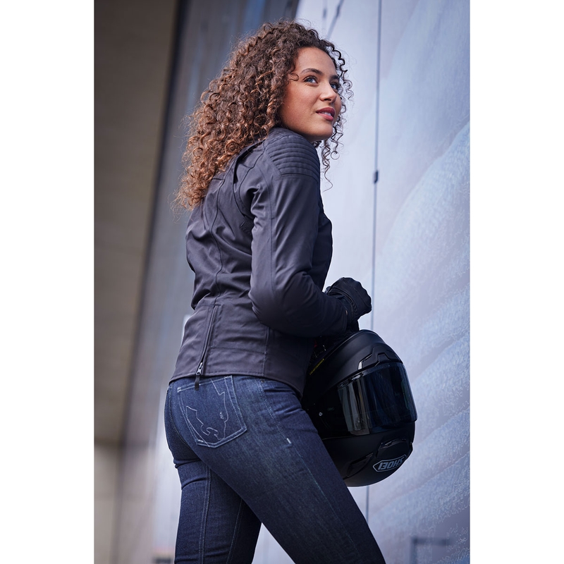 Furygan Jody Moteriška motociklininko striukė Black